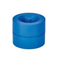 Papercliphouder maulpro recycled ø73x60mm blauw