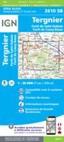 Wandelkaart - Topografische kaart 2610 SB - Serie Bleue Tergnier, Forêt de St-Gobain et Coucy Basse | IGN - Institut Géographique National