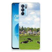 OPPO Reno 6 5G TPU Hoesje Koeien - thumbnail