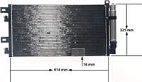 Condensor, airconditioning AC312001S