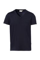 Hakro 272 V-neck shirt Stretch - Ink - 3XL
