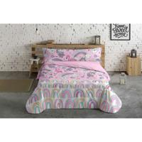 Dekbedovertrek set Pierre Cardin Unicornios Roze Bed van 105 3 Onderdelen