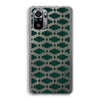 Moroccan tiles: Xiaomi Redmi Note 10S Transparant Hoesje