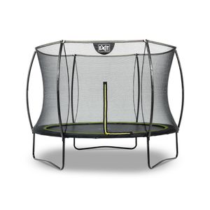 Exit Silhouette trampoline met net - Ø 244 cm - Zwart