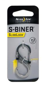 NITE Ize NI-LSB2-11-R3 Karabijn SideLock S-Biner 2 50 mm x 22 mm x 8 mm 1 stuk(s)