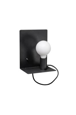 ETH WandlampMagneto zwart met USB-aansluiting - 05-WL3355-30