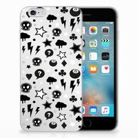 Silicone Back Case Apple iPhone 6 | 6s Silver Punk - thumbnail