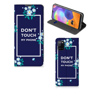 Samsung Galaxy A31 Design Case Flowers Blue DTMP
