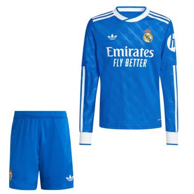 adidas Real Madrid 3e Set Lange Mouwen 2025-2026 Kids