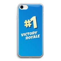 Victory Royale: iPhone SE 2020 Transparant Hoesje