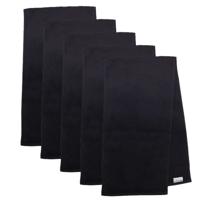 The One Sporthanddoek 30x130 cm 450 gram Zwart (5 stuks) The One Sporthanddoek 30x130 cm 450 gram Zwart (5 stuks)