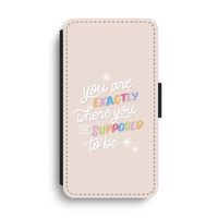 Right Place: iPhone XS Max Flip Hoesje