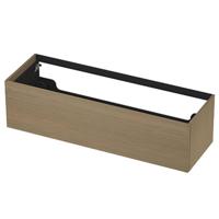 INK - Onderkast 1 Lade Push 2 Open Decor - 1400x450x376 Mm - Olijf Eiken