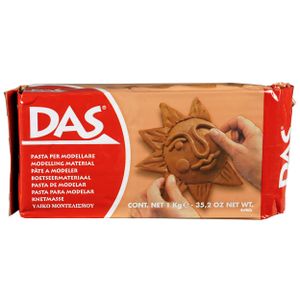 DAS F387600 materiaal voor pottenbakken en boetseren Boetseerklei 1 kg Terracotta 1 stuk(s)