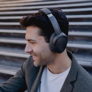 JLab Lux ANC Headset Draadloos Hoofdband Muziek Bluetooth Grafiet