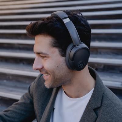 JLab Lux ANC Headset Draadloos Hoofdband Muziek Bluetooth Grafiet