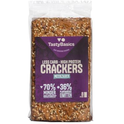TastyBasics Crackers meerzaden (8x25 gr)
