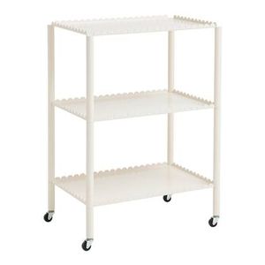 HAY Arcs Trolley High Bijzettafel - Eggshell