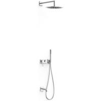 Regendouche set Tres 3V | Inbouw | Mengkraan | 3-weg | Rond | Chroom