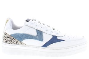 Maruti Mave white blue denim multi blauw 