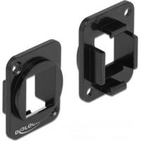 DeLOCK 86745 montagekit Zwart Metaal