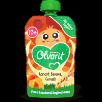 Olvarit 12+ Maanden Knijpfruit Abrikoos Banaan Granen 100g bij Jumbo