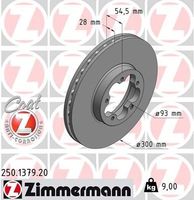 Remschijf Coat Z 250137920