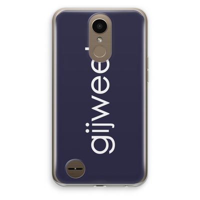Gijweet: LG K10 (2017) Transparant Hoesje