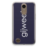 Gijweet: LG K10 (2017) Transparant Hoesje
