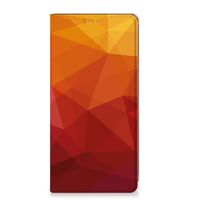 Stand Case voor OPPO A57 | A57s | A77 4G Polygon Red - thumbnail