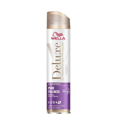 Deluxe pure fullness hairspray
