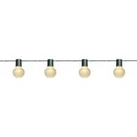 Anna's Collection Feestverlichting lichtsnoer - warm witte lampbolletjes - 10 meter