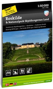 Wandelkaart Terrängkartor Roskilde & Nationalpark Skjoldungernes land