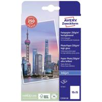 Avery-Zweckform Premium Photo Paper Inkjet C2550-50 Fotopapier 10 x 15 cm 250 g/m² 50 vellen Hoogglans - thumbnail