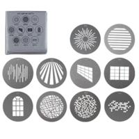 Nanlite Projection Attachment GOBO Set 1 - M-size (10pcs)
