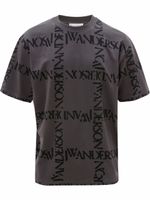 JW Anderson t-shirt à logo imprimé - Gris