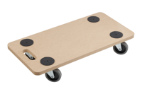 Metafranc Meubelroller 590X290 Mdf/Tpe 200K - WU0821300 Metafranc Meubelroller 590X290 Mdf/Tpe 200K - WU0821300