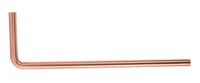 Best Design Lyon vloerbuis 80x20x3,2cm rosé goud