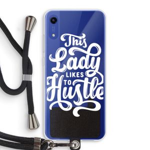 Hustle Lady: Honor Play 8A Transparant Hoesje met koord