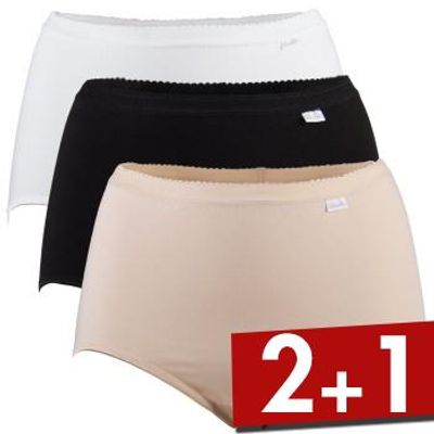 Damella 3 stuks Classic Cotton Hipster