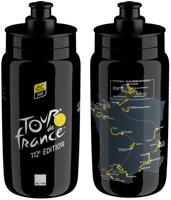 ELITE Trinkfl. fly tour d e france black 550ml
