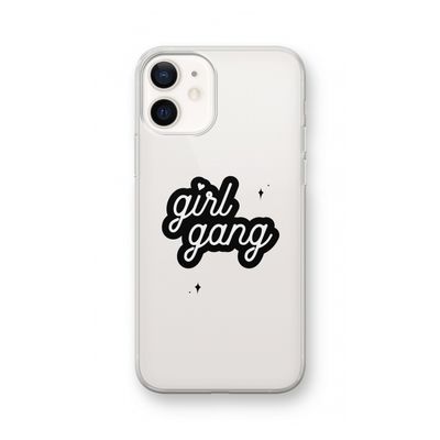 Girl Gang: iPhone 12 Transparant Hoesje