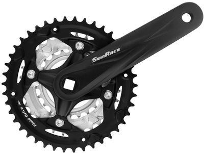 Sunrace crankset 7/8 speed 42/32/22t -/- 2mm fcm600