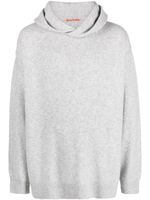 Acne Studios hoodie en laine à effet chiné - Gris - thumbnail