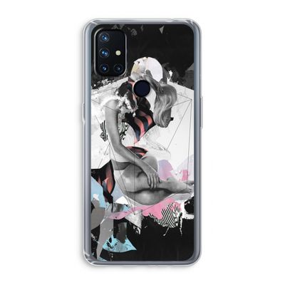 Camouflage de sommeil: OnePlus Nord N10 5G Transparant Hoesje