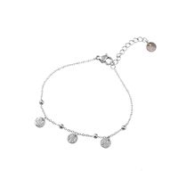 Go Dutch Label Armband met Discs en Bolletjes Zilver