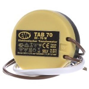 TAB 70  - Transformer LV lamp 20...70W 230V/12V TAB 70