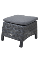 Qopps Darwin voetenbank smal royal grey