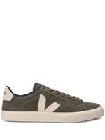 VEJA baskets Campo en satin - Vert