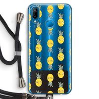 Ananas: Huawei P20 Lite Transparant Hoesje met koord